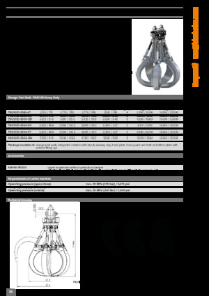 डिमोलिशन सॉर्टिंग ग्रैब Kinshofer P80VHD-2500-5T