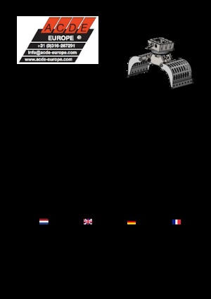 डिमोलिशन सॉर्टिंग ग्रैब ACDE S452-D