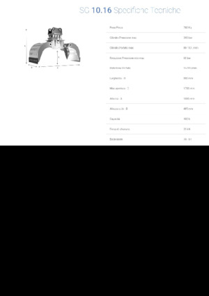 डिमोलिशन सॉर्टिंग ग्रैब Promove SG 10.16