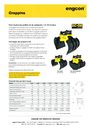 डिमोलिशन सॉर्टिंग ग्रैब engcon SG06