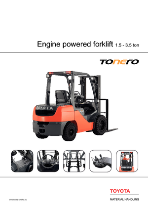 डीजल फोर्कलिफ्ट Toyota 02-8 FDF 15 