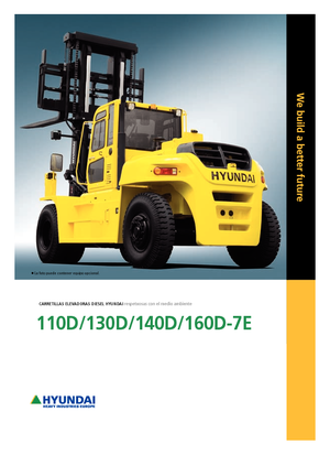 डीजल फोर्कलिफ्ट Hyundai 110 D 7 E