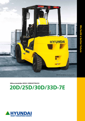 डीजल फोर्कलिफ्ट Hyundai 30 D 7 E