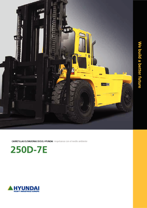 डीजल फोर्कलिफ्ट Hyundai 250 D 7 E