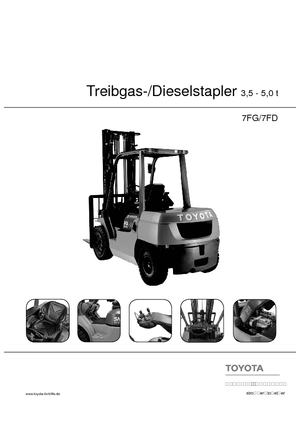 डीजल फोर्कलिफ्ट Toyota 42-7 FD 45