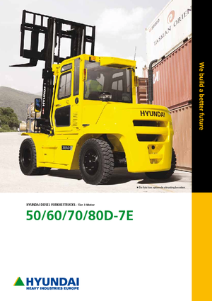 डीजल फोर्कलिफ्ट Hyundai 70 D 7 E
