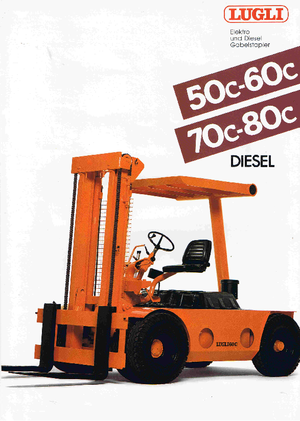 डीजल फोर्कलिफ्ट Lugli 70 C