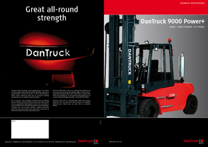 डीजल फोर्कलिफ्ट DanTruck 9496 Power +