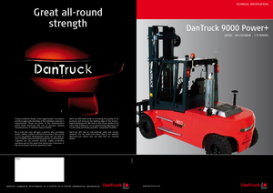डीजल फोर्कलिफ्ट DanTruck 9686 Power +