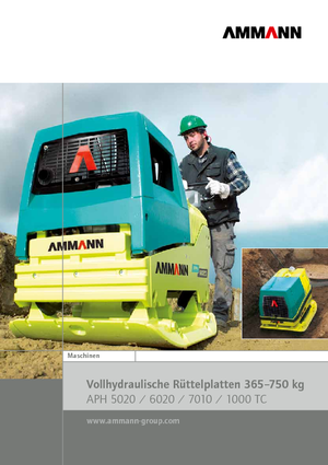 रिवर्सिबल वाइब्रेटरी प्लेट कॉम्पेक्टर Ammann APH 6020