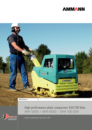रिवर्सिबल वाइब्रेटरी प्लेट कॉम्पेक्टर Ammann AVH 5030