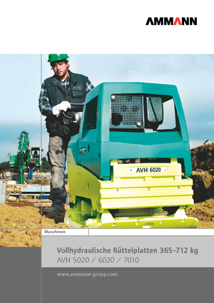 रिवर्सिबल वाइब्रेटरी प्लेट कॉम्पेक्टर Ammann APH 5020