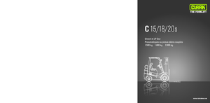 डीजल फोर्कलिफ्ट Clark C 15 D