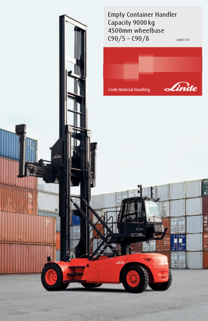 डीजल फोर्कलिफ्ट Linde C 90/6