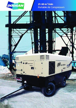 पोर्टेबल एयर कंप्रेसर - डीजल, इलेक्ट्रिक, गैसोलीन Doosan 9/270
