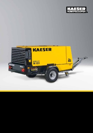 पोर्टेबल एयर कंप्रेसर - डीजल, इलेक्ट्रिक, गैसोलीन Kaeser Mobilair M 123