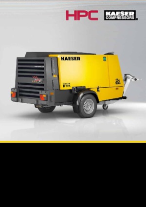 पोर्टेबल एयर कंप्रेसर - डीजल, इलेक्ट्रिक, गैसोलीन Kaeser Mobilair M 125/14 bar 