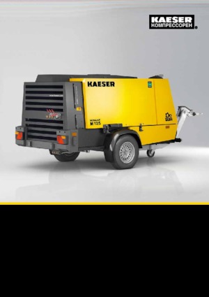 पोर्टेबल एयर कंप्रेसर - डीजल, इलेक्ट्रिक, गैसोलीन Kaeser Mobilair M 125/14 bar 