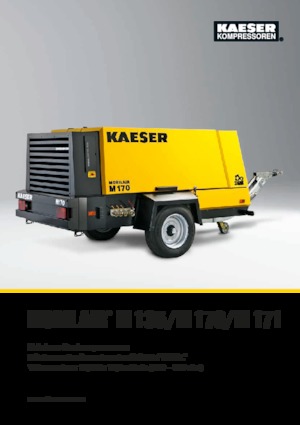 पोर्टेबल एयर कंप्रेसर - डीजल, इलेक्ट्रिक, गैसोलीन Kaeser Mobilair M 135