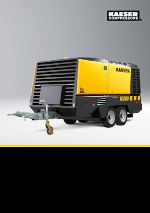 पोर्टेबल एयर कंप्रेसर - डीजल, इलेक्ट्रिक, गैसोलीन Kaeser Mobilair M 350