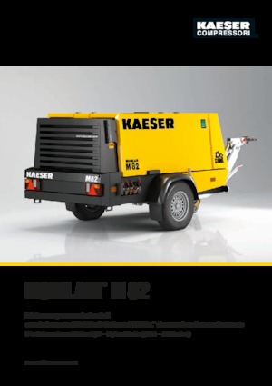 पोर्टेबल एयर कंप्रेसर - डीजल, इलेक्ट्रिक, गैसोलीन Kaeser Mobilair M 82 G 13 kVA