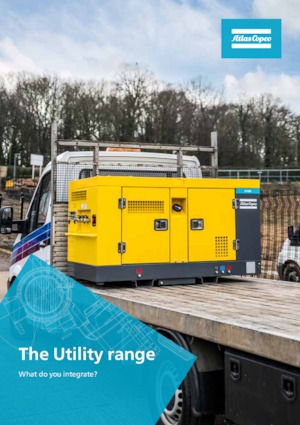 स्टेशनरी एयर कंप्रेसर - डीजल, इलेक्ट्रिक, गैसोलीन Atlas Copco Utility U 130