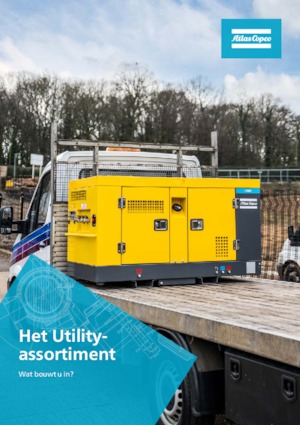 स्टेशनरी एयर कंप्रेसर - डीजल, इलेक्ट्रिक, गैसोलीन Atlas Copco Utility U 130