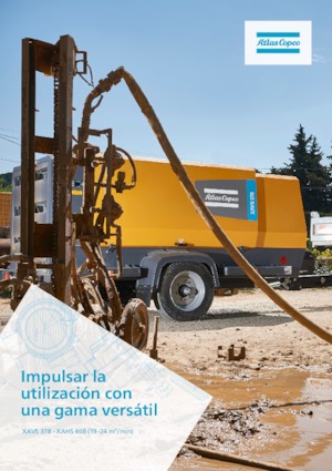 पोर्टेबल एयर कंप्रेसर - डीजल, इलेक्ट्रिक, गैसोलीन Atlas Copco XAVS 378 CD