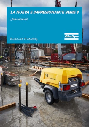 पोर्टेबल एयर कंप्रेसर - डीजल, इलेक्ट्रिक, गैसोलीन Atlas Copco XAS 48 KdG 12 kVA