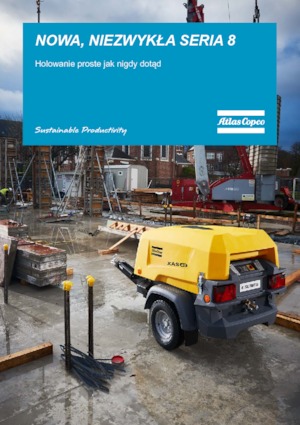 पोर्टेबल एयर कंप्रेसर - डीजल, इलेक्ट्रिक, गैसोलीन Atlas Copco XAS 48 KdG 12 kVA