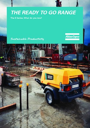 पोर्टेबल एयर कंप्रेसर - डीजल, इलेक्ट्रिक, गैसोलीन Atlas Copco XAS 68 KdG 12 kVA