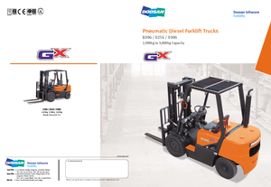 डीजल फोर्कलिफ्ट Doosan D20G