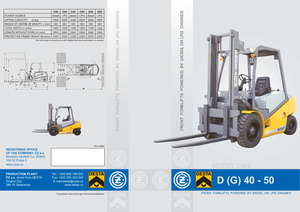 डीजल फोर्कलिफ्ट Desta D 50