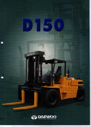 डीजल फोर्कलिफ्ट Doosan D 150
