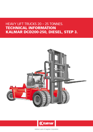 डीजल फोर्कलिफ्ट Kalmar DCD200-12LB