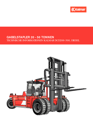 डीजल फोर्कलिफ्ट Kalmar DCD420-12