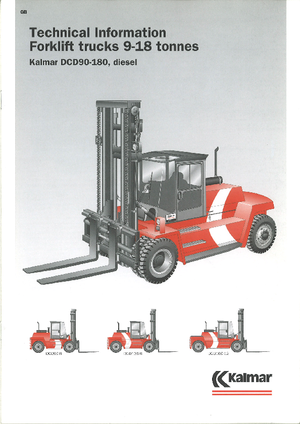 डीजल फोर्कलिफ्ट Kalmar DCD100-12
