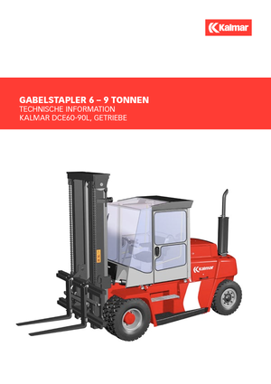डीजल फोर्कलिफ्ट Kalmar DCE 80-6