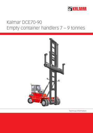 डीजल फोर्कलिफ्ट Kalmar DCE 90-45 E5