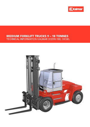 डीजल फोर्कलिफ्ट Kalmar DCE 90-6