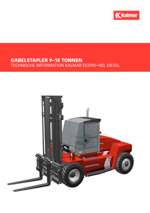 डीजल फोर्कलिफ्ट Kalmar DCE 100-6