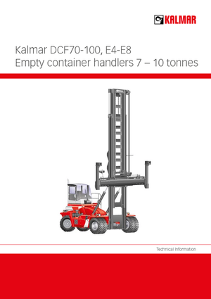 डीजल फोर्कलिफ्ट Kalmar DCF 90-45 E7