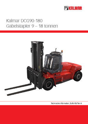 डीजल फोर्कलिफ्ट Kalmar DCG 70-35 E4