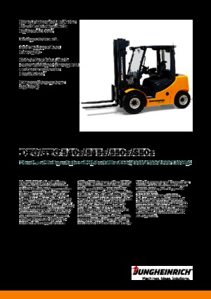 डीजल फोर्कलिफ्ट Jungheinrich DFG S50s