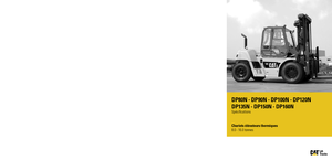 डीजल फोर्कलिफ्ट Caterpillar DP135N