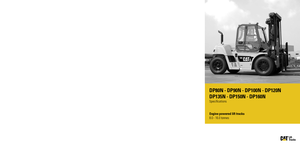 डीजल फोर्कलिफ्ट Caterpillar DP150N