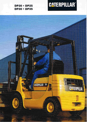 डीजल फोर्कलिफ्ट Caterpillar DP 35