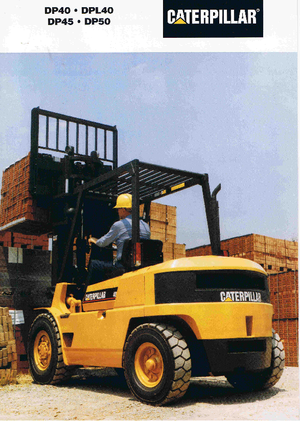डीजल फोर्कलिफ्ट Caterpillar DP 50 C