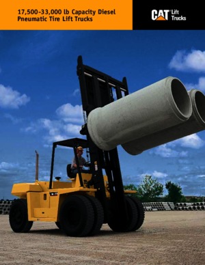 डीजल फोर्कलिफ्ट Caterpillar DP80