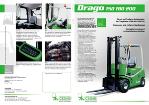 डीजल फोर्कलिफ्ट Cesab Drago 200